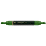 Faber Castell Albrecht Dürer Watercolour Marker Permanent Green Olive Pack of 4