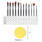 Giorgione Artist Paint Brush Value Pack