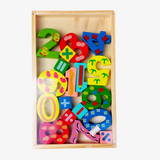 3D Wooden Numbers Learning Board