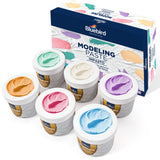 Coloured Modeling Paste 150 gm – Set of 6 Pastel Shades