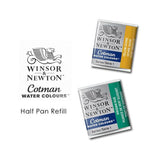 Winsor & Newton Cotman Water Color Cake Half Pan Refill