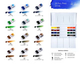 White Nights Artist Watercolor set of 24 Full Pans Saint Petersburg Edition Plastic Box