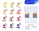 White Nights Artist Watercolor set of 24 Full Pans Saint Petersburg Edition Plastic Box