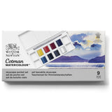 Winsor Newton Cotman Water Colour 8 Half Pen Skyscape Pocket Set