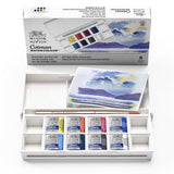 Winsor Newton Cotman Water Colour 8 Half Pen Skyscape Pocket Set