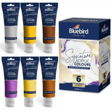 Bluebird Signature Acrylic Colours – 75 ml – Set of 6 PEARLESCENT