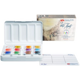 White Nights Artist Watercolor set of 12 Full Pans IWS Plastic Box