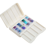 White Nights Artist Watercolor set of 12 Full Pans Granulation Colors Plastic Box