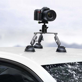 TELESIN Car Mount Triple Suction Cup Mount for Gopro HERO 10 9 8