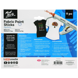 Mont Marte Fabric Paint Sticks Signature 9pc