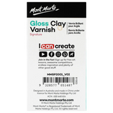 Mont Marte Gloss Clay Varnish Signature 120ml