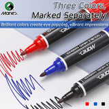 Maries Dual Tip Oil based Waterproof ink Marker Pack of 10