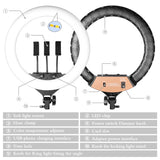 JMARY RING LIGHT FM-18R (18″ OR 45cm) without Stand