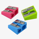 Kum Plastic Double Sharpener Single Piece