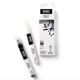 Liguitex Acrylic Marker Monochromes Pack of 3