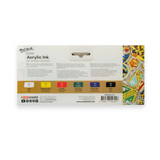 Mont Marte Acrylic Ink Premium 6pc x 20ml