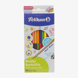 Pelikan Round Double Color Pencil 12 Pcs Box