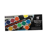 ST watercolor Tablet set of 24 Plastic Box