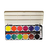 ST watercolor Tablet set of 24 Plastic Box