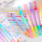 Dual Tip Highlighter Pen Pack Of 6