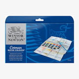 Winsor Newton Cotman Water Colour Box 24 Half Pans