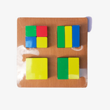 Wooden Geometric Shapes Puzzle