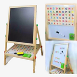 Wooden Learning Writing Board Double Sided 12 x 15 inches