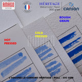 Canson Heritage Water Color Paper Roll 300gsm 60”x 5 yards