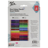 Mont Marte Duo Colour Pencil Easel Wallet Signature 25pc