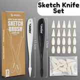 Maries Sketch Rubber Brush Set