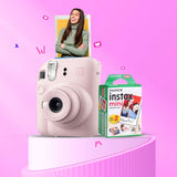 Fujifilm Instax Mini 12 Instant Camera with Fujifilm Instant Film (Blossom Pink)