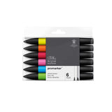 Winsor Newton Promarker Set of 6 Vibrant Tones