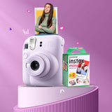 Fujifilm Instax Mini 12 Instant Camera with Fujifilm Instant Film (Lilac Purple)