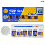 Keep Smiling Fabric Color 25ml Pack of 6