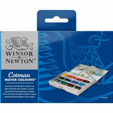 Winsor Newton Cotman Watercolor Cake Set of 12 Whole Pan