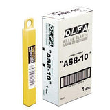 Olfa ASB-10 Blades Pack Of 10 - thestationerycompany.pk