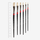 Daler Rowney Georgian Brush Flat Long Handle - thestationerycompany.pk