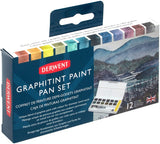 Derwent Graphitint Paint Pan Set Of 12