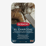 Derwent XL Charcoal Set Of 6